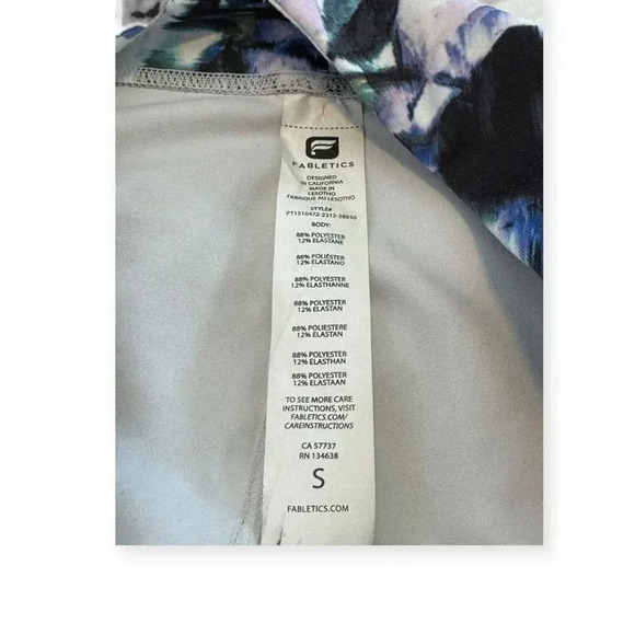 Fabletics Women’s Small Salar Cropped Workout Leggings - Picture 5 of 5
